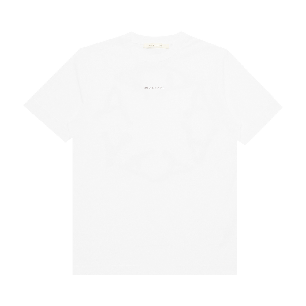 Tシャツ・カットソー ALYX Melt Circle Logo Short Sleeve T-Shirt White AAUTS0288FA Buy 1017 ALYX 9SM Melt Circle Logo Short-Sleeve Tee 'White