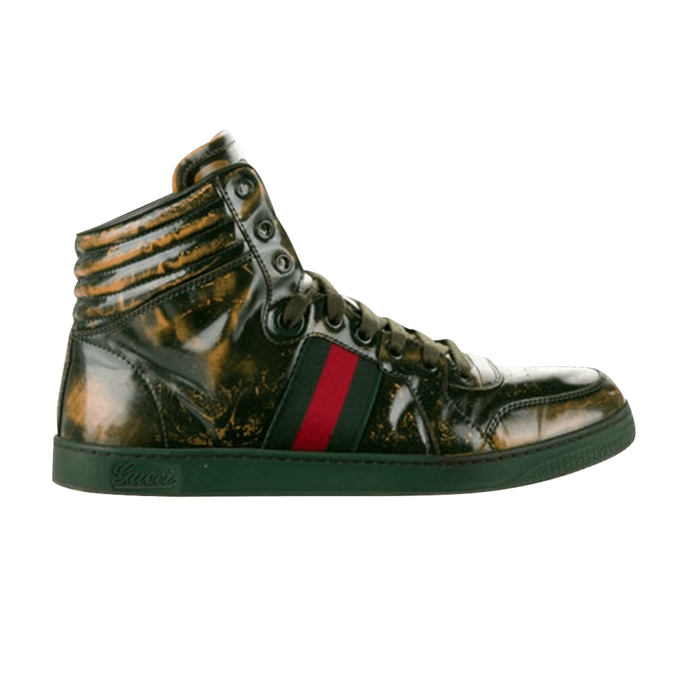 Buy Gucci Coda Signature High 'Burnish Green Yellow