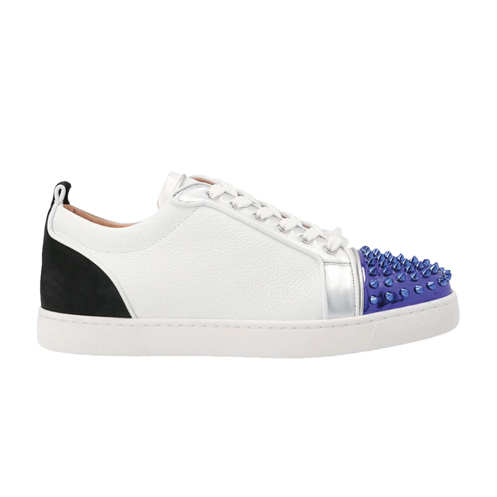 Buy Christian Louboutin Louis Junior Spikes Orlato Flat 'White