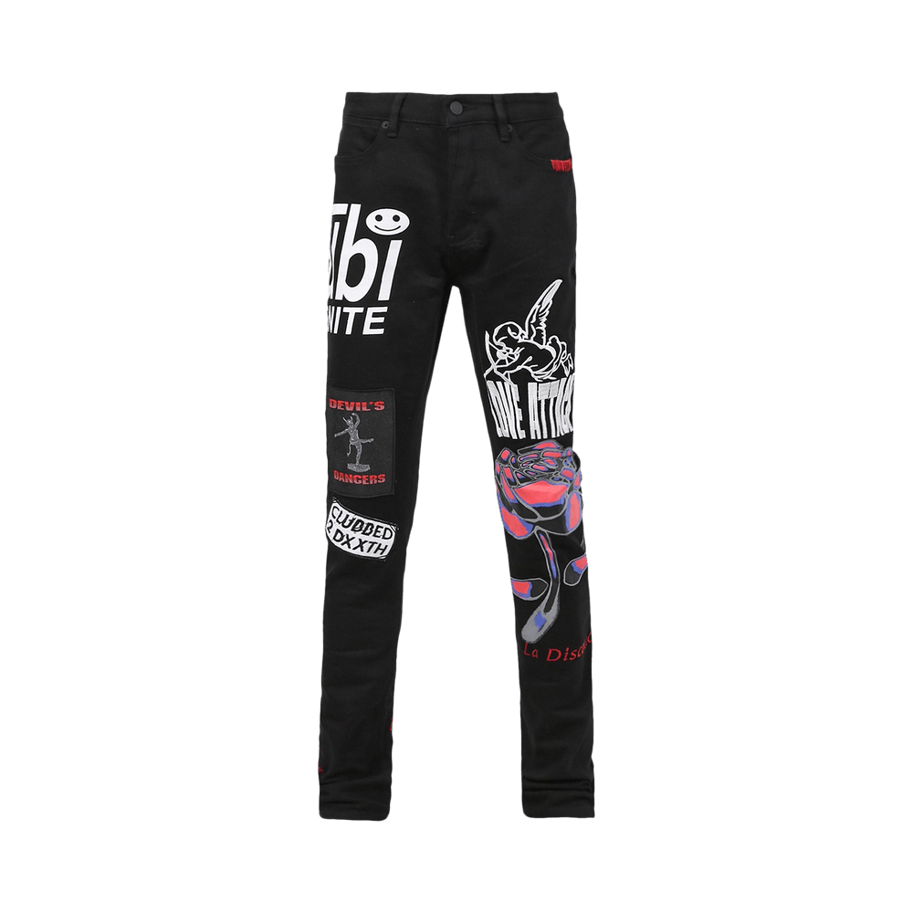 国内発送 Rose Winkle Van Kustom x Ksubi Buy Jean MKUS22DJ02 - 'Black' トップス