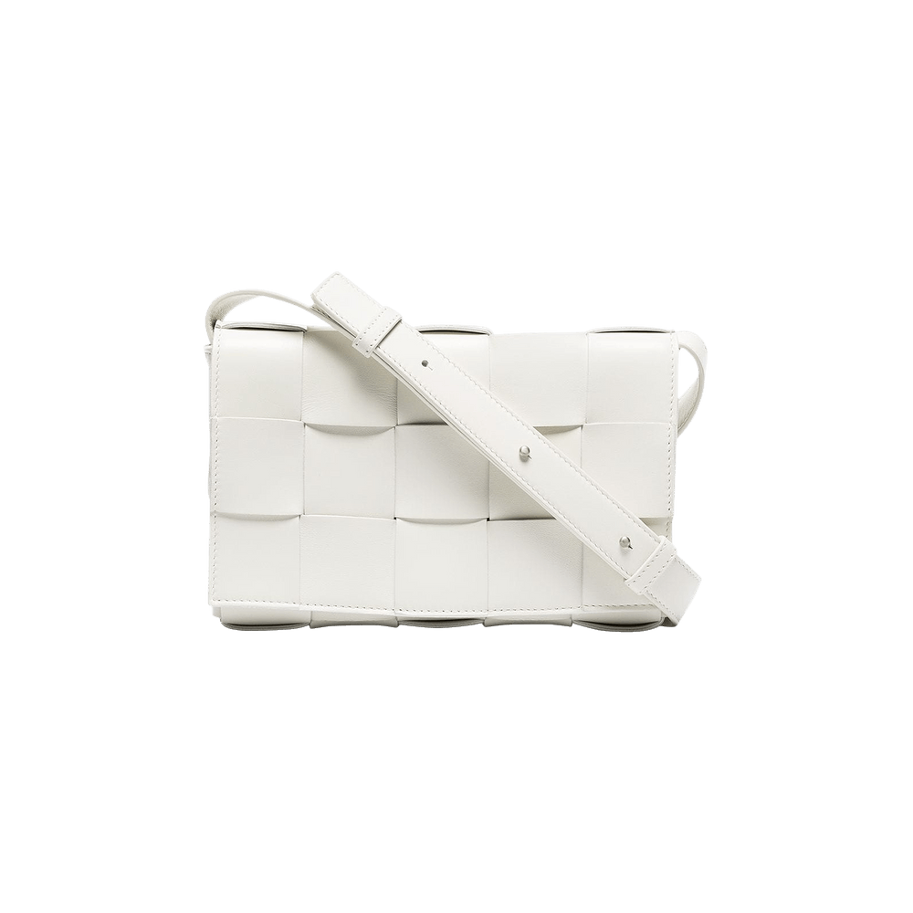 BOTTEGA VENETA★カセットバッグ 578004 VMAY1 9007 Buy Bottega Veneta Cassette Bag 'White/Silver' - 578004