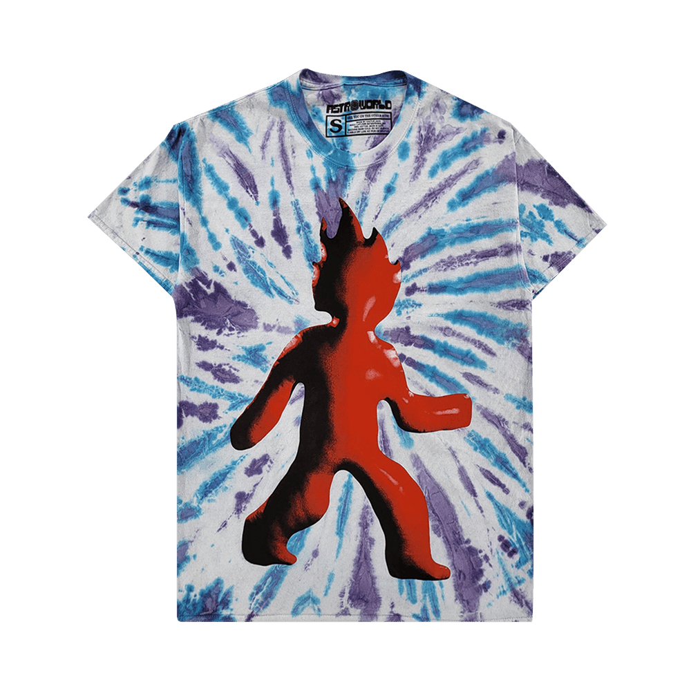 Buy Cactus Jack by Travis Scott Flame Tee 'Tie Dye' - 1945