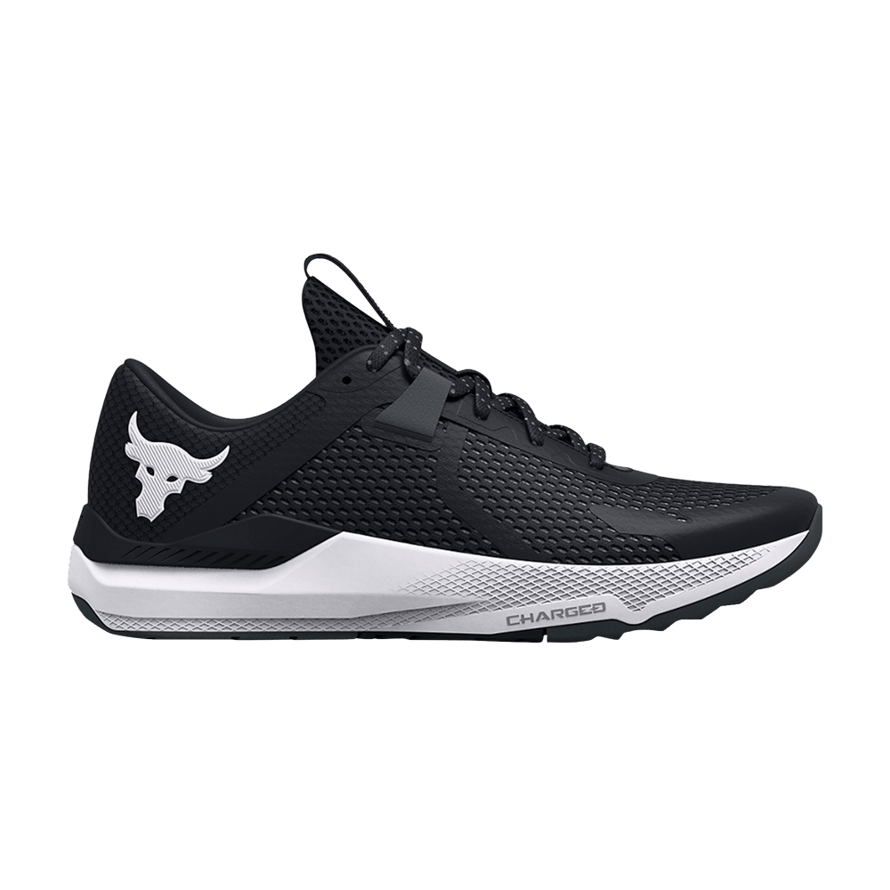 Buy Under Armour Project Rock BSR 2 'Black White' - 3025081 001 | GOAT