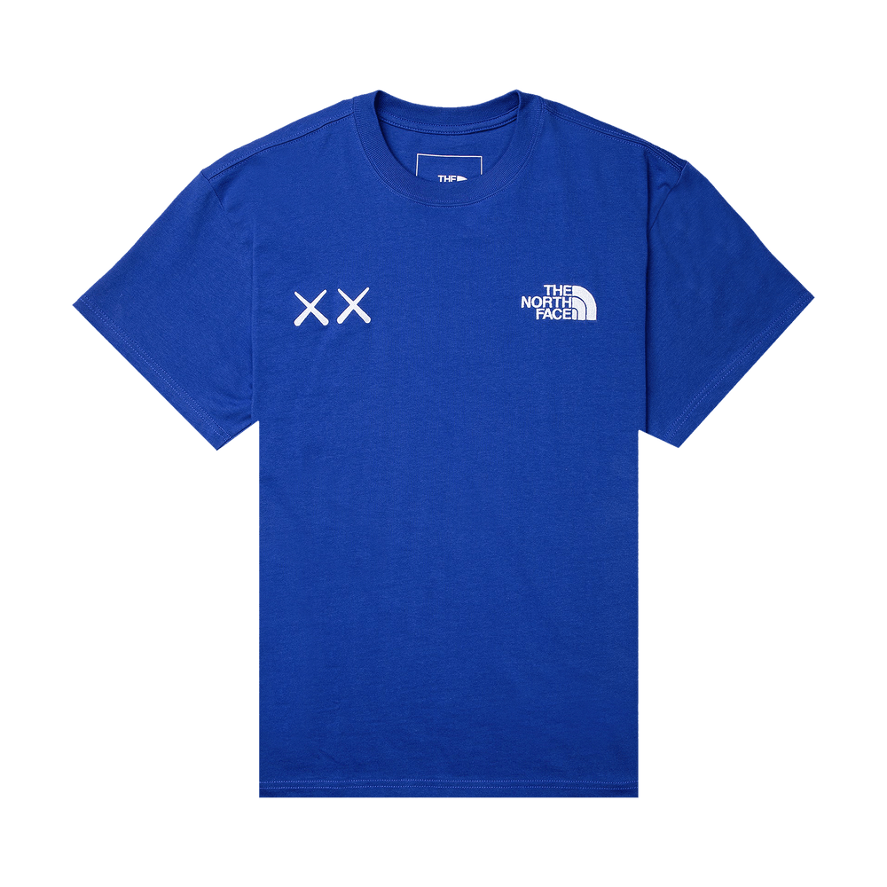 ランキング上位のプレゼント Buy Blue 'TNF Tee Short-Sleeve KAWS x Face North The トップス