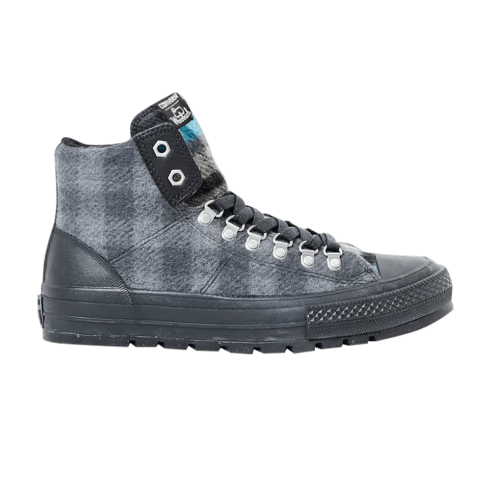 Buy Woolrich x Chuck Taylor All Star Street Hiker High 'Black Thunder  Stripes' - 149385C | GOAT