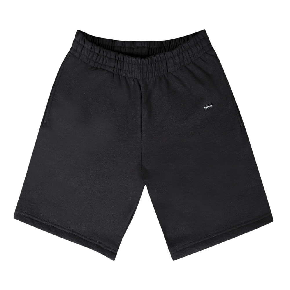 Buy Supreme Small Box Sweatshort 'Black' - SS22SH29 BLACK | GOAT