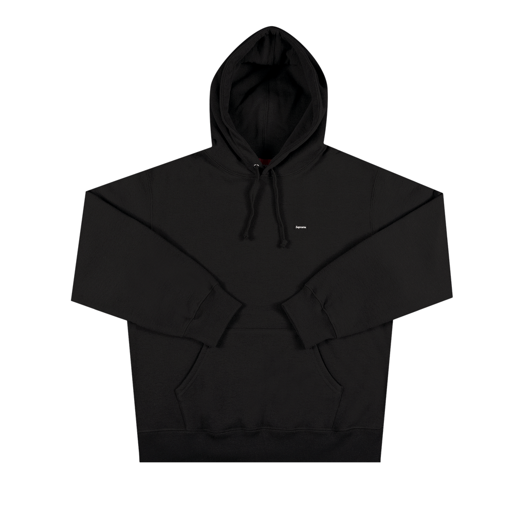 Buy Supreme Small Box Hooded Sweatshirt 'Black' - SS22SW48