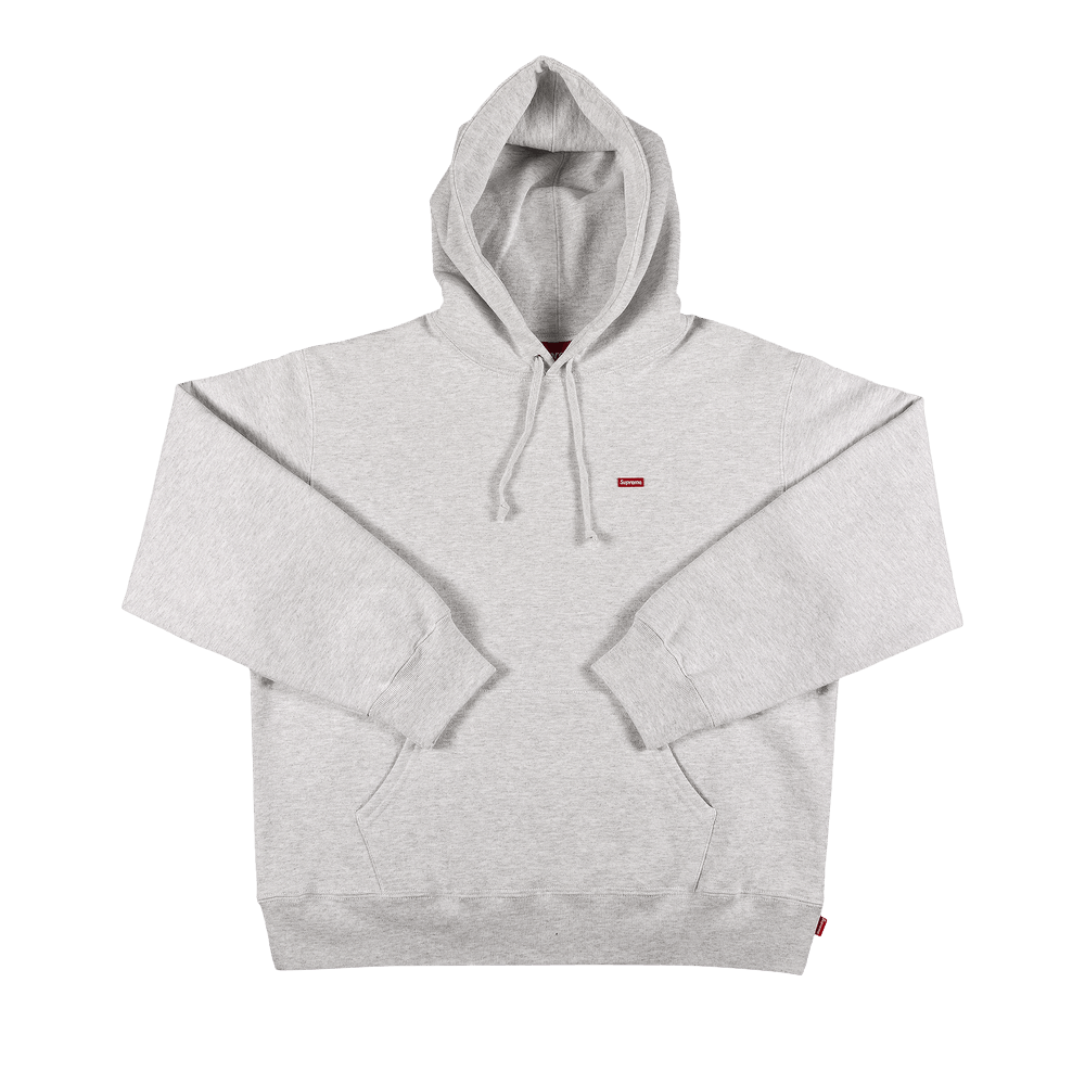 Supreme Small Box Hooded Sweatshirt 'Ash Grey'