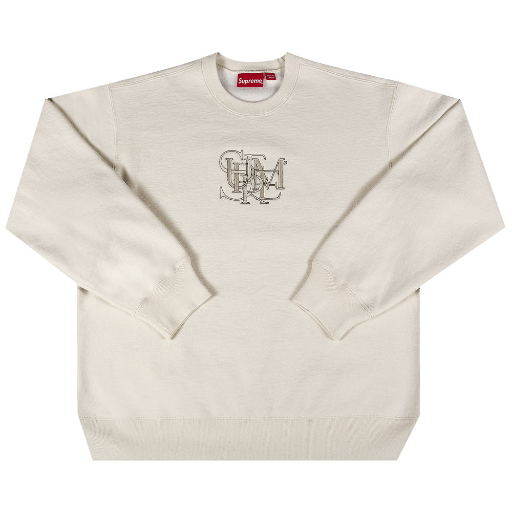 Buy Supreme Overlap Crewneck Natural SS22SW6 NATURAL GOAT