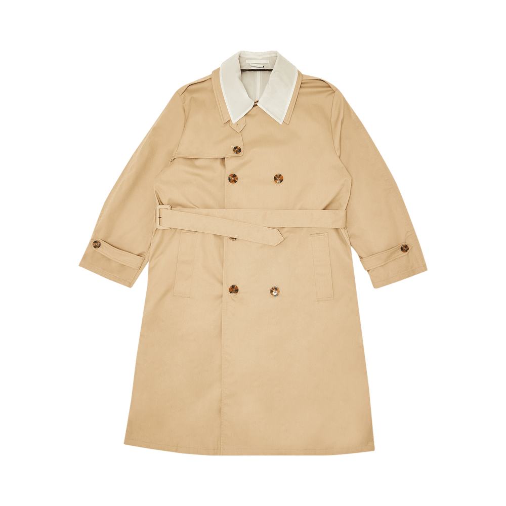 Buy Vetements Layered Trenchcoat 'Beige/Transparent