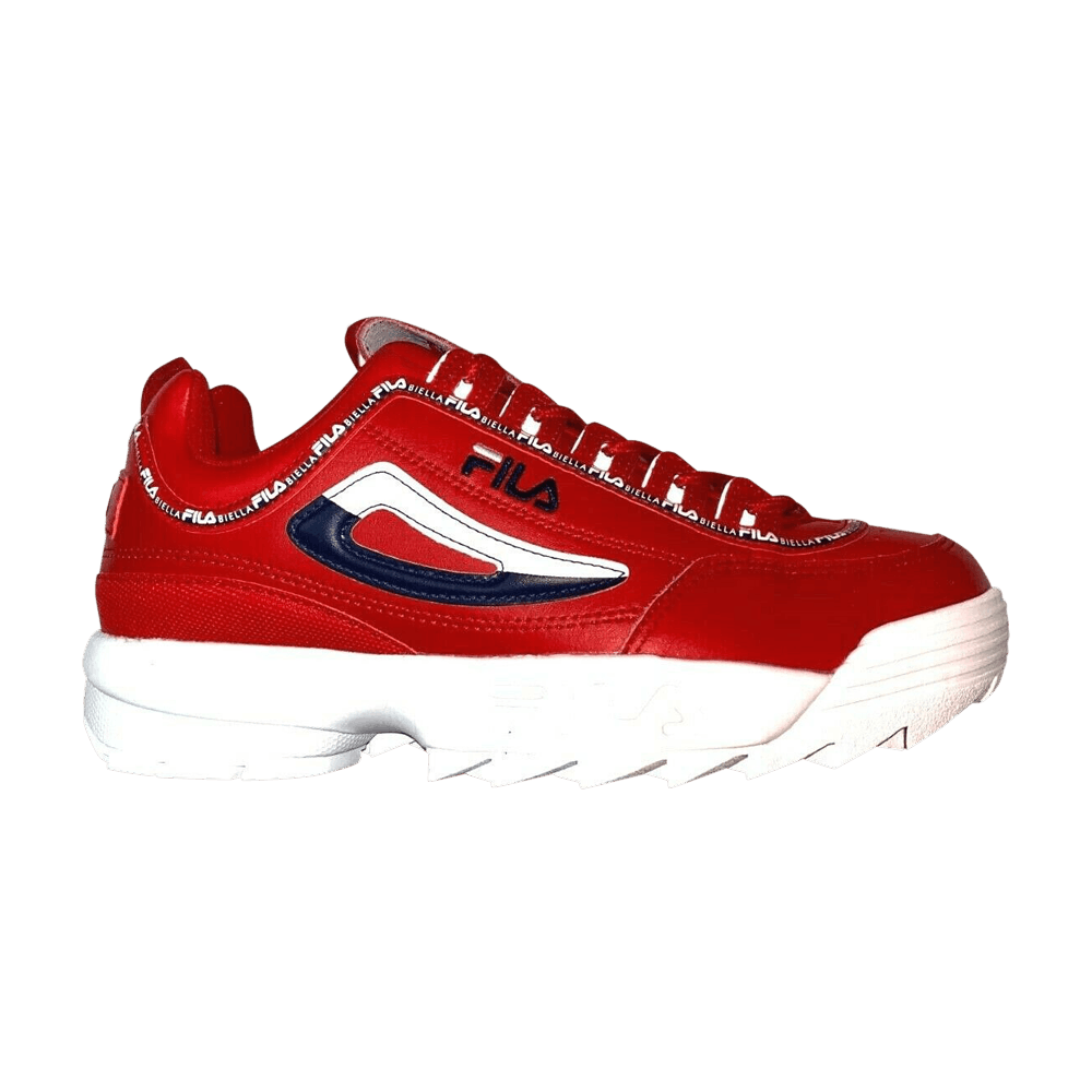 Buy Fila Disruptor 2 Premium Biella 'Red' - 1FM00664 616 | GOAT