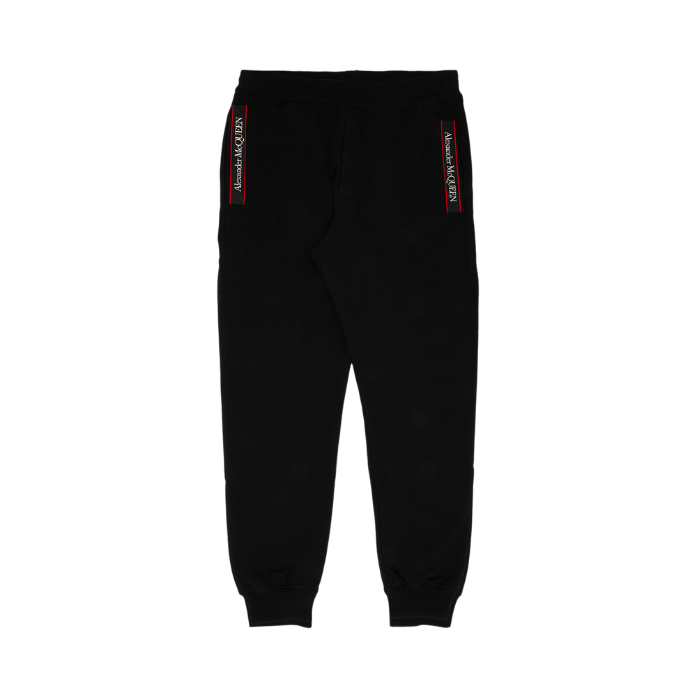 新品　Alexander McQUEEN LOGO TAPE JOGGERS Alexander Mcqueen Logo tape joggers - Black - Men