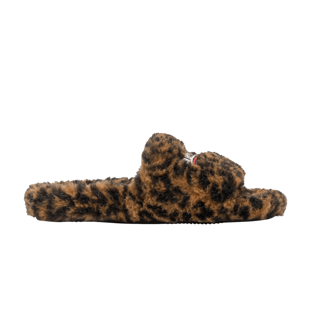 Buy Balenciaga Wmns Furry Slides 'Leopard' - 654261 W2F11 9634