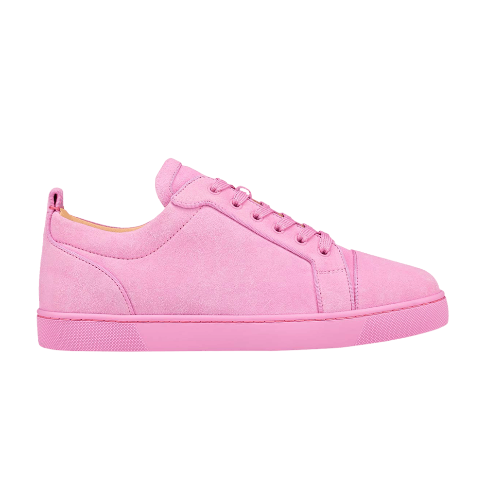 Buy Christian Louboutin Louis Junior Spikes Orlato Flat Pink Confettis 3190824 P663 GOAT