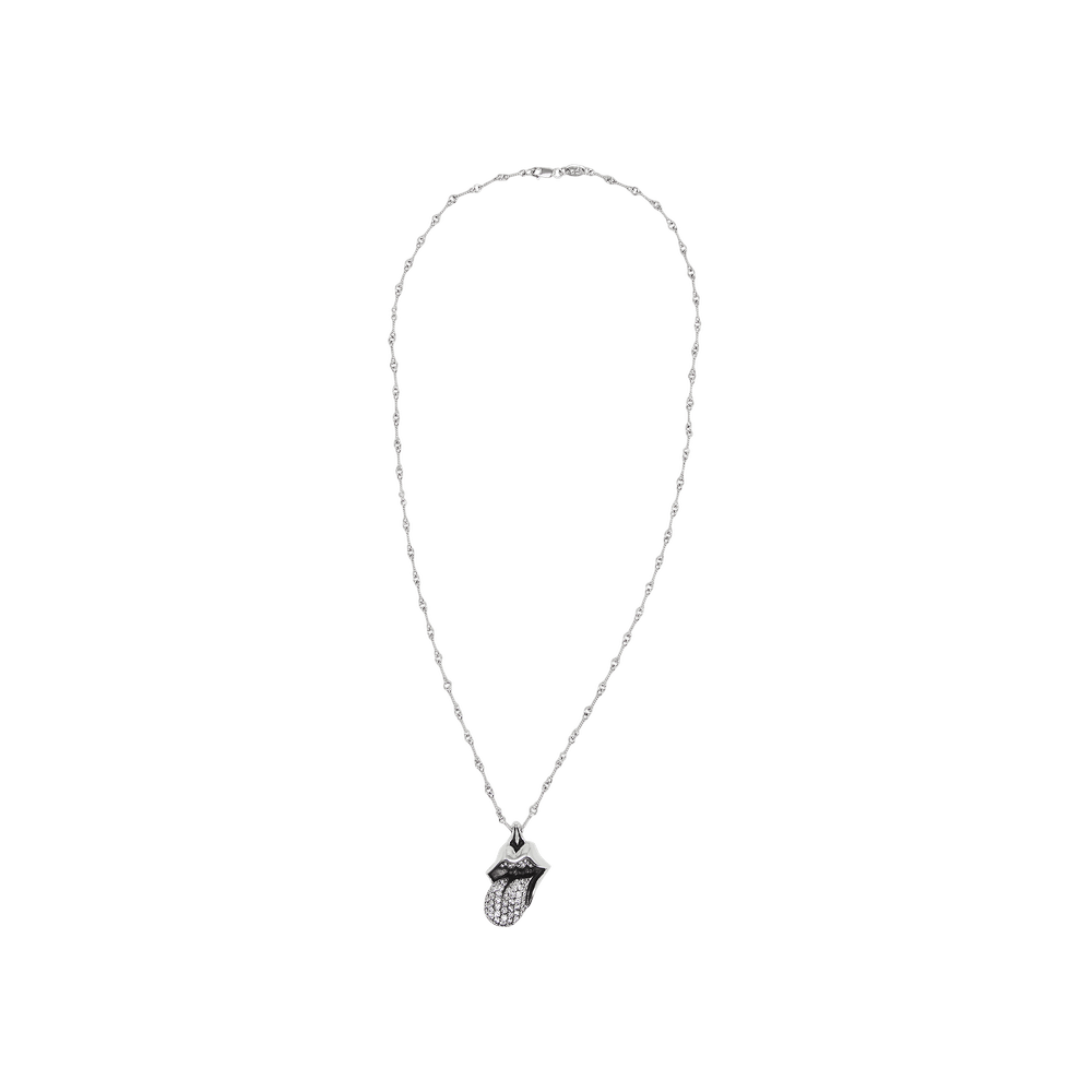 Buy Chrome Hearts Cross With Vail Pendant Necklace 'Silver' - 1383  100000606CWVP SILV