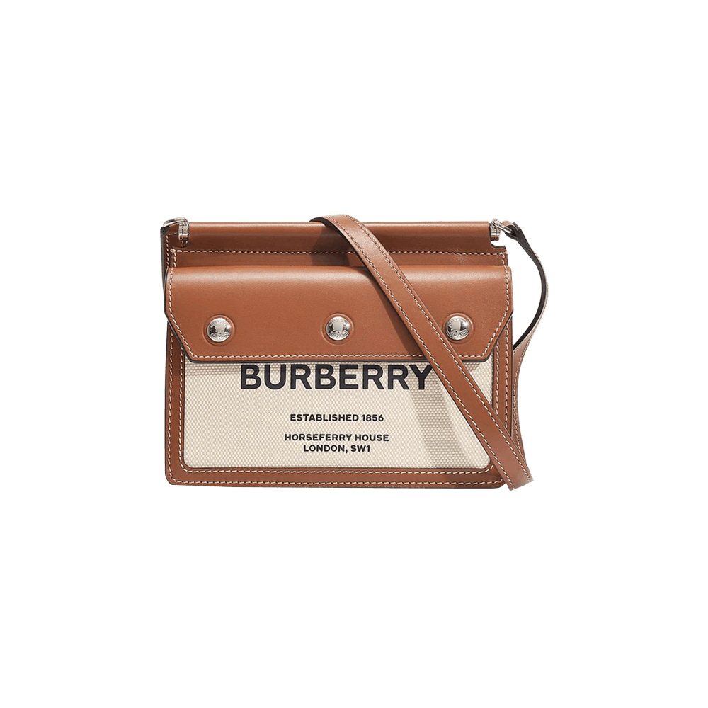Burberry mini horseferry best sale print title bag