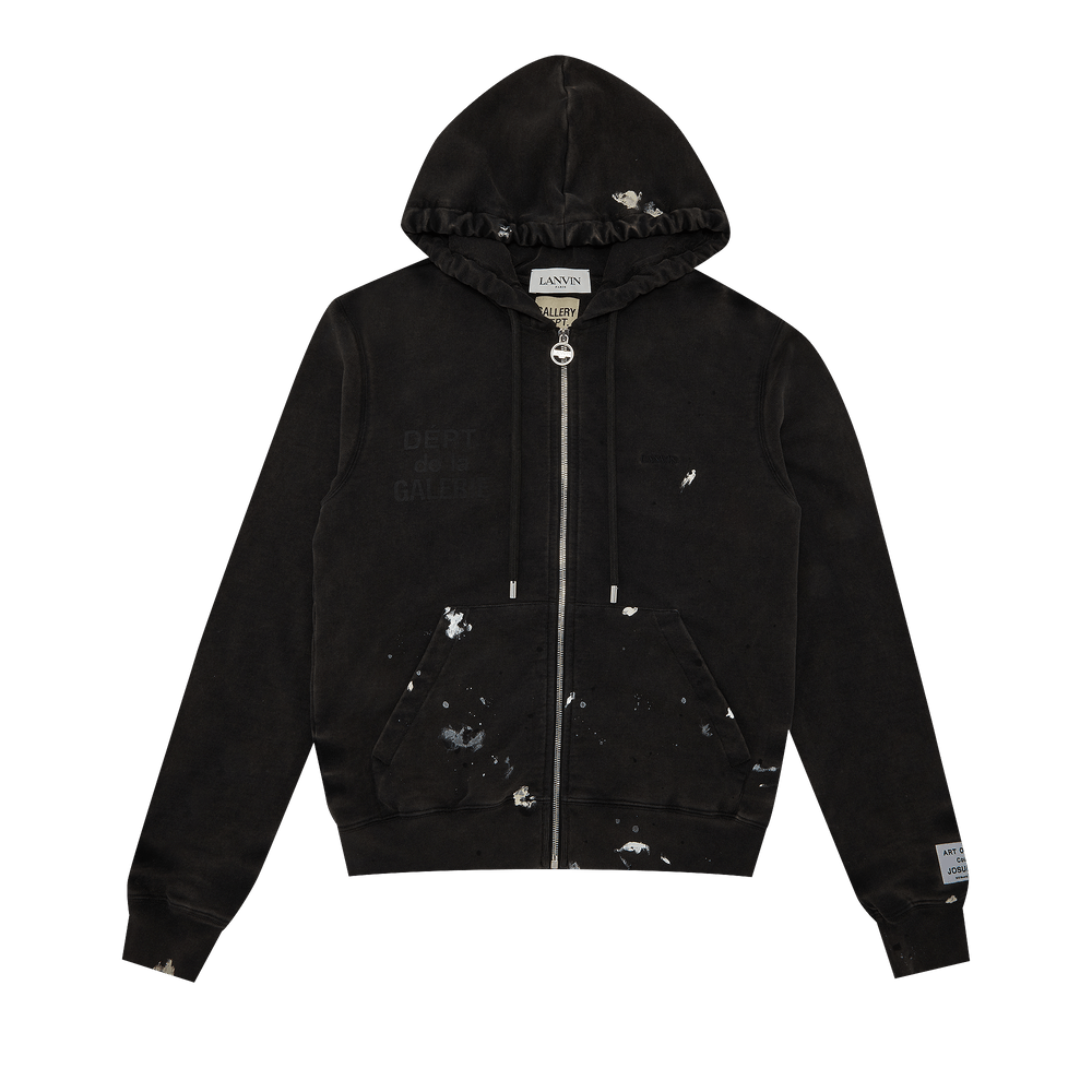 Buy Gallery Dept. x Lanvin Paris Embroidered Zipped Hoodie