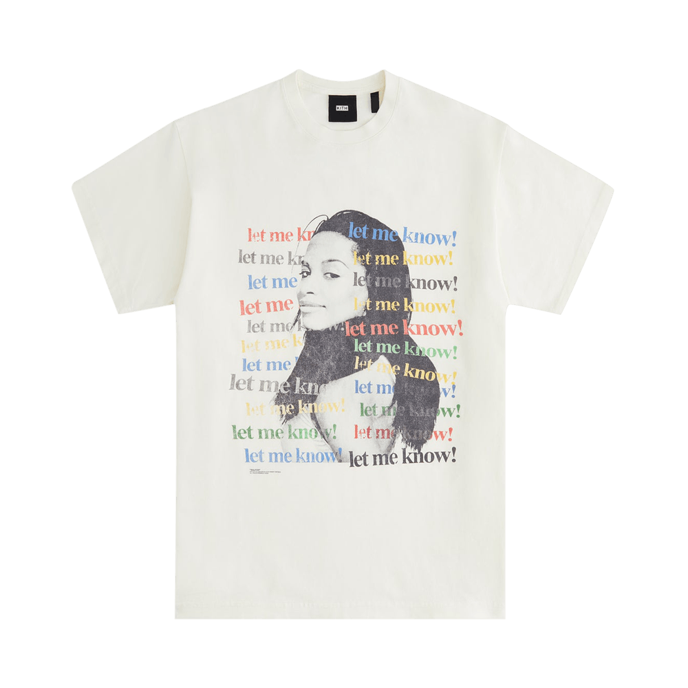 Buy Kith Women For Aaliyah At Your Best Vintage Tee 'Sandrift