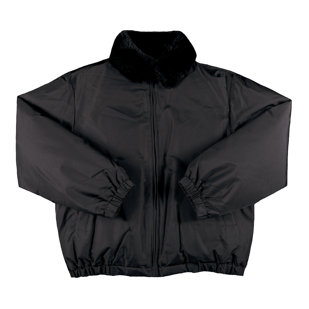 Supreme x Burberry Shearling Collar Down Puffer Jacket 'Black 
