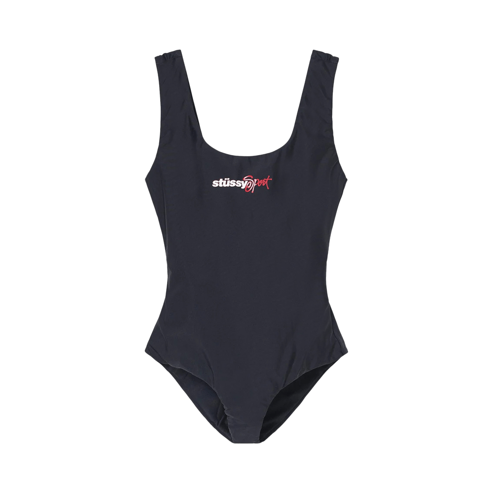 Buy Stussy Sport One Piece Swimsuit 'Black' - 213069 BLAC | GOAT