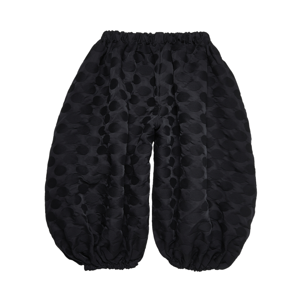 Buy Comme des Garçons Polka Dots Jacquard Balloon Pants 'Black