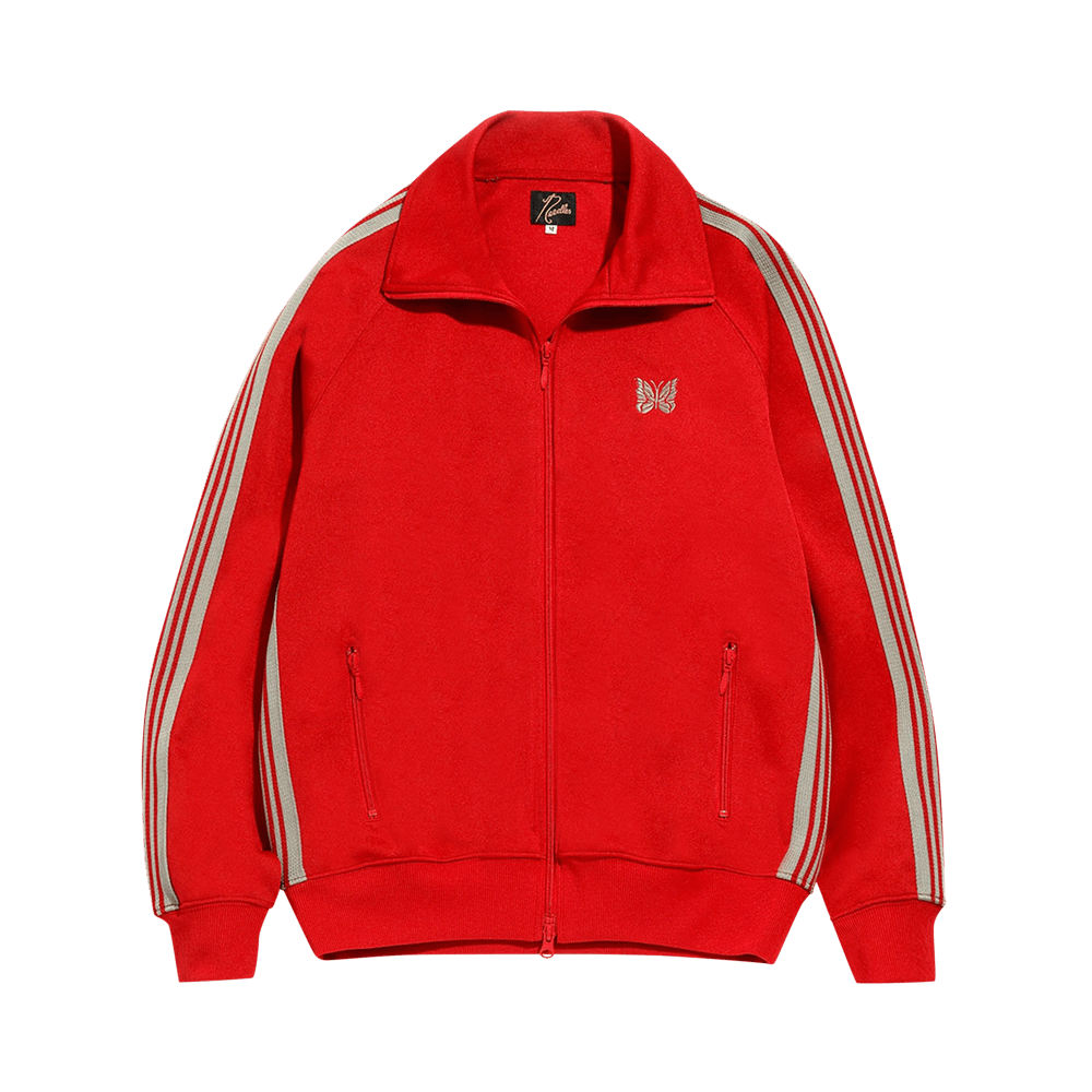 Buy Needles Track Jacket 'Red' - KP218 RED | GOAT