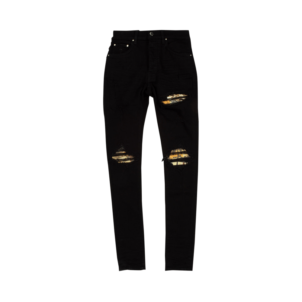 AMIRI ALOHA MX1 サイズ29 Amiri Aloha Mx1 70's Straight-fit Jeans - Indigo | ShopSimon