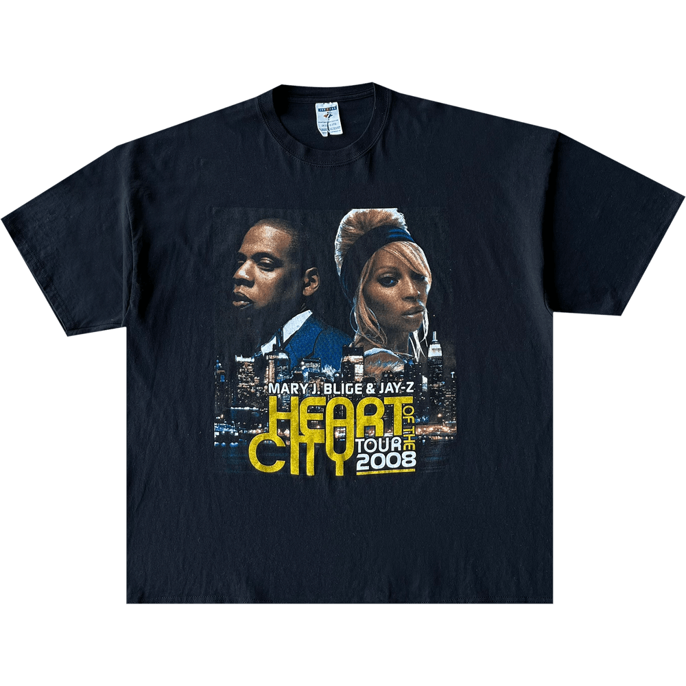 Buy Music 2008 Jay-Z & Mary J. Blige Heart Of The City Tour Tee