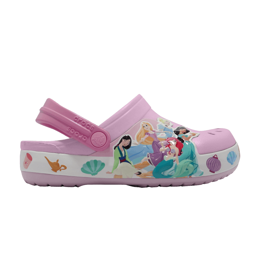 Buy Disney x Clog Kids Fun Lab Princess Lights 207466 6GD GOAT UK
