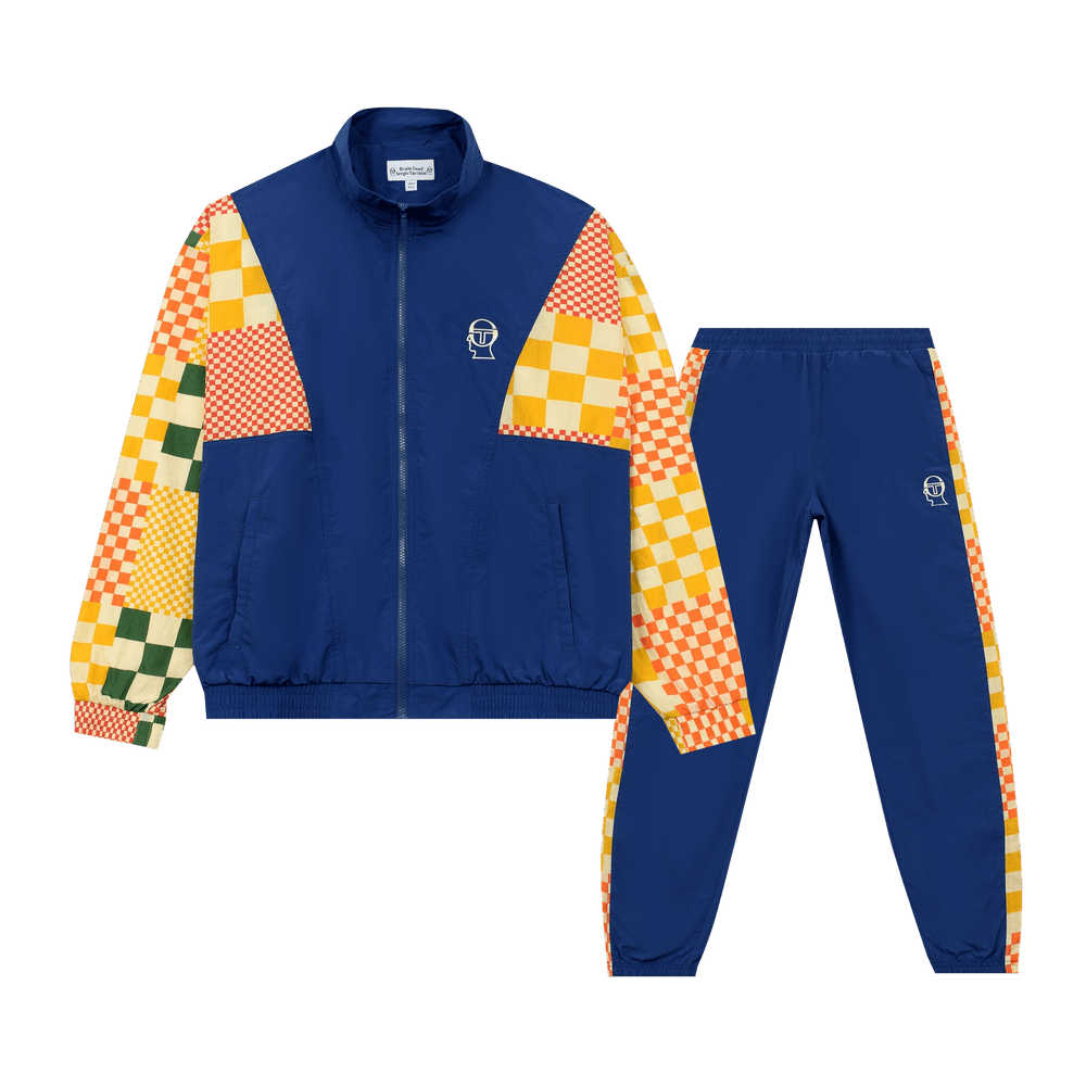 Buy Brain Dead x Sergio Tacchini Nylon Tracksuit 'BD Navy
