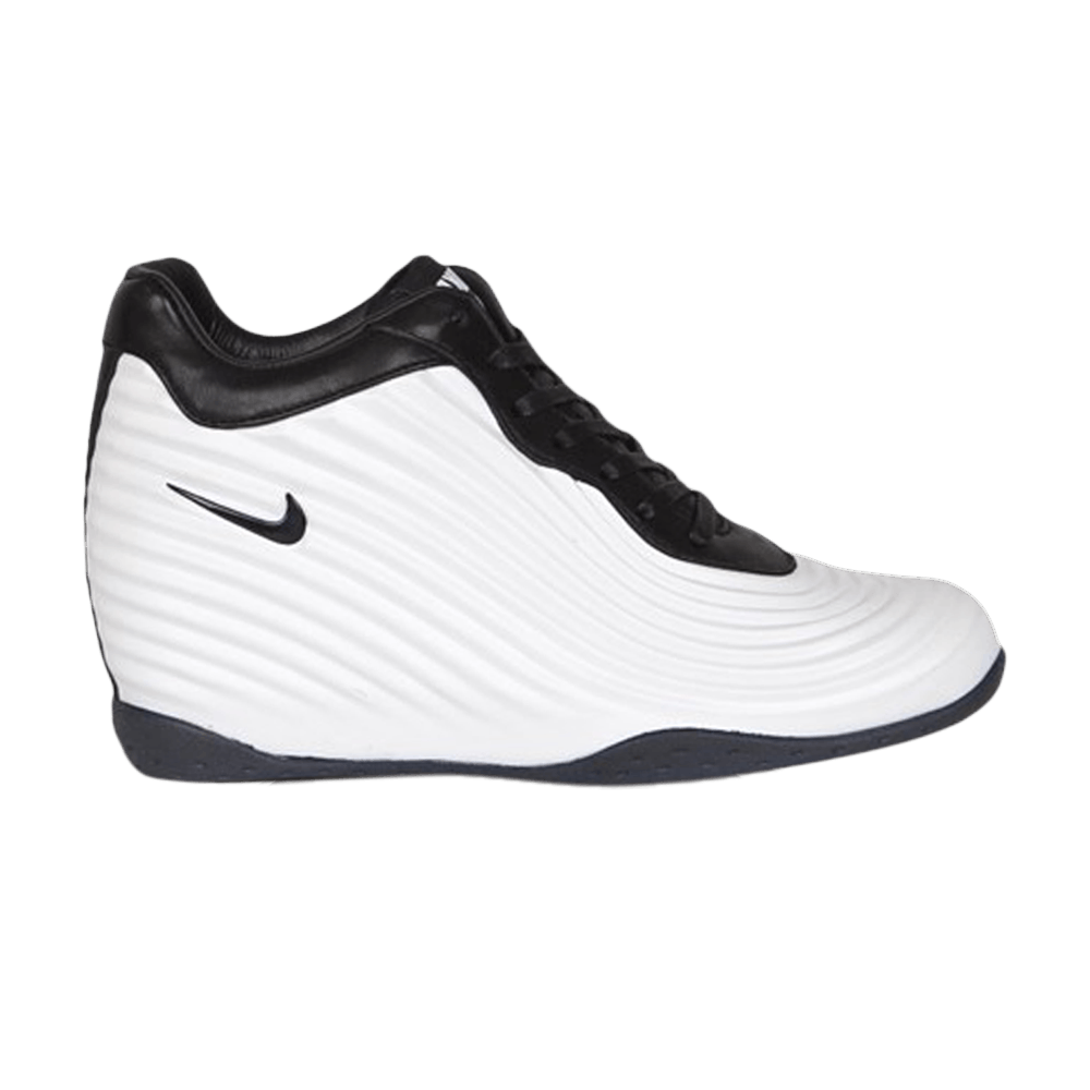 Buy Nike Wmns Lunarwavy Sky High QS 'White Black' - 727990 100 | GOAT