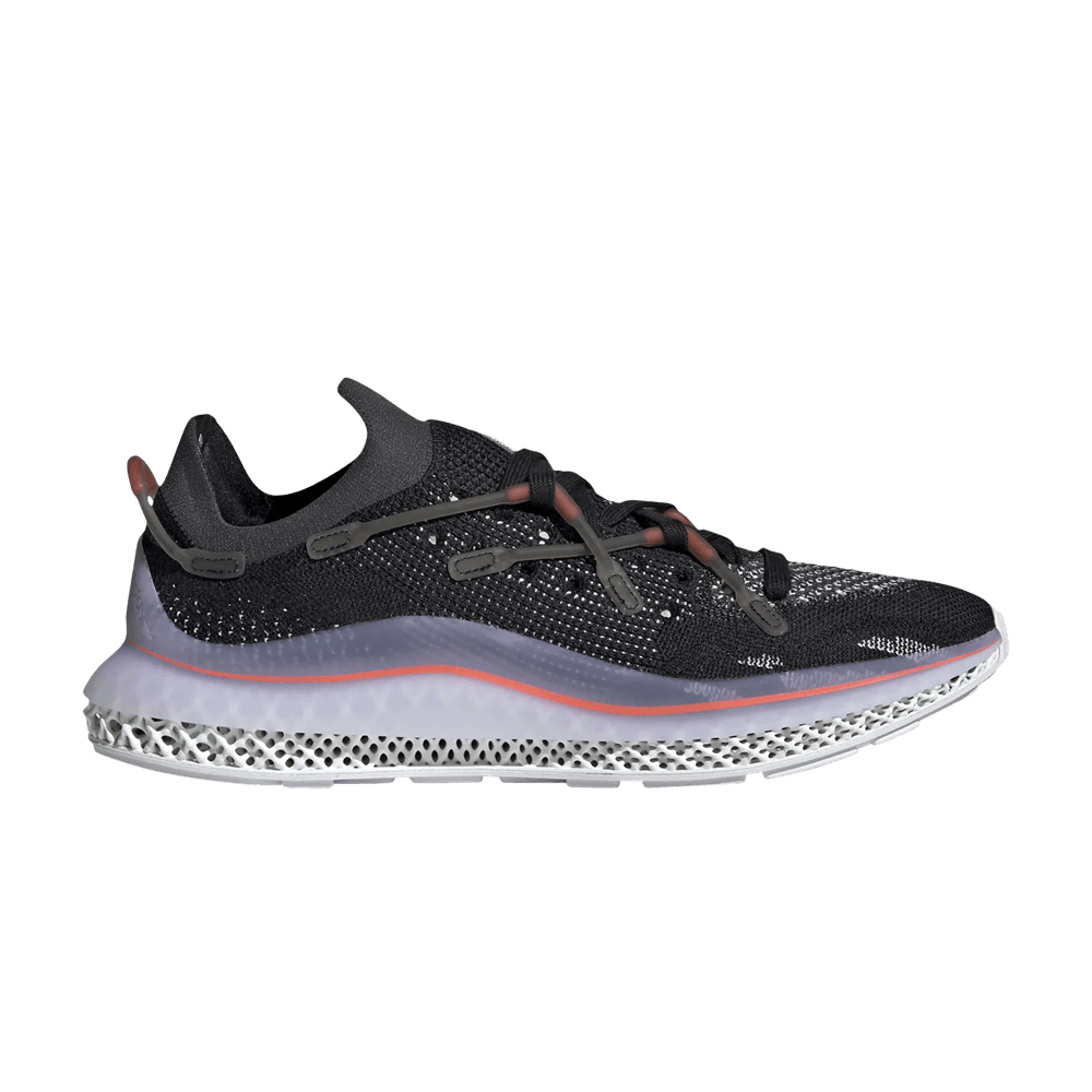 Buy Adidas 4D Fusio 'Black Solar Red' - GZ7884 | GOAT