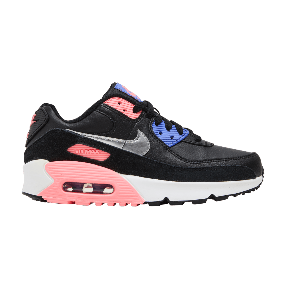 Buy Nike Air Max 90 Leather GS 'Black Sunset Pulse' - CD6864 011