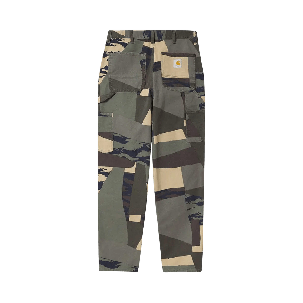 Buy Carhartt WIP Double Knee Pant 'Mend Camo Stone Washed
