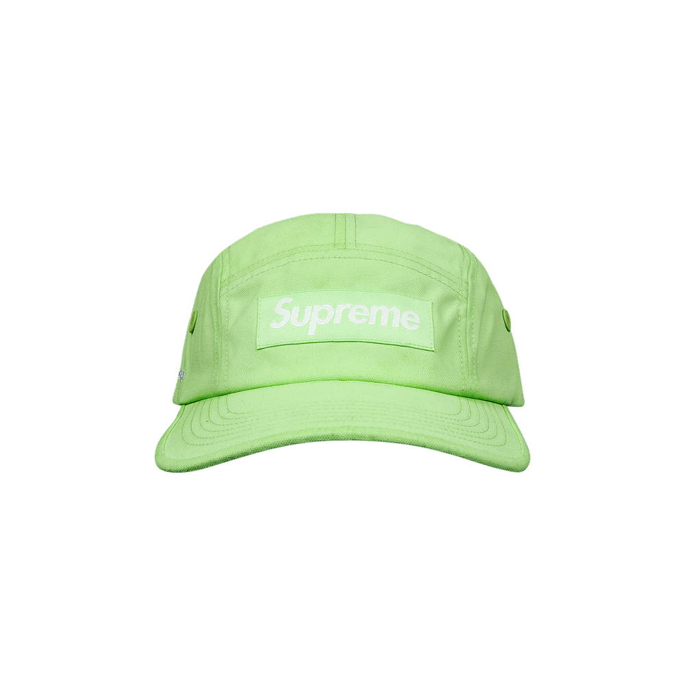 Supreme - Authenticated Hat - Polyester Green Plain for Men, Good Condition
