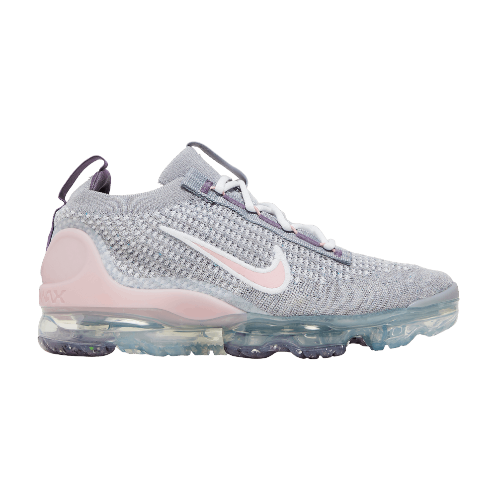 Nike vapormax flyknit new arrivals grey and pink