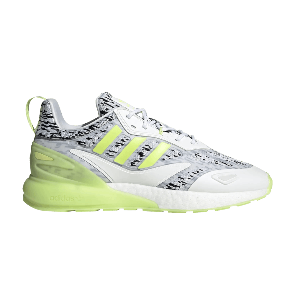 Buy Adidas ZX 2K Boost 2.0 'Digi - White Pulse Lime' - GW0624 | GOAT