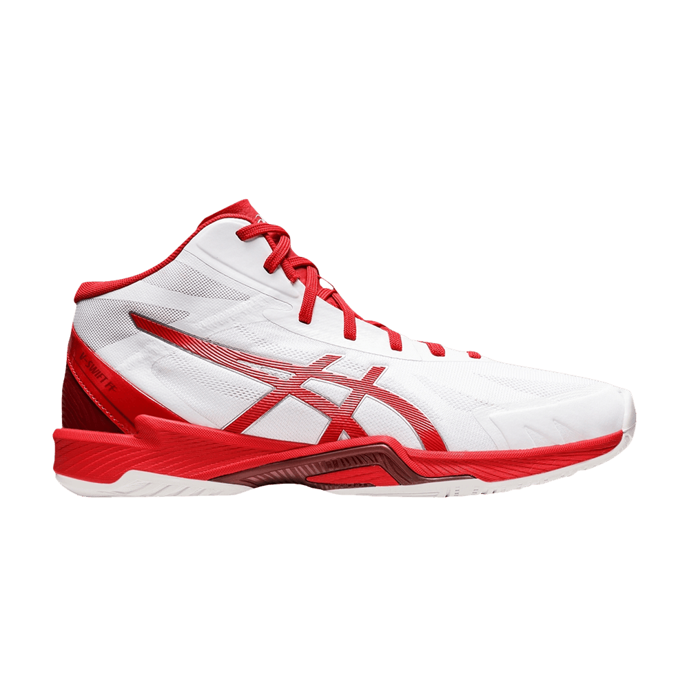アシックス V-SWIFT FF MT 2(ホワイト×レッド) ASICS アシックス V-SWIFT FF MT 2(ホワイト×レッド) 1053A018