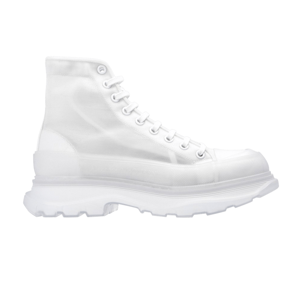 Buy Alexander McQueen Tread Slick Boot 'White' - 662671 W4Q31 9465