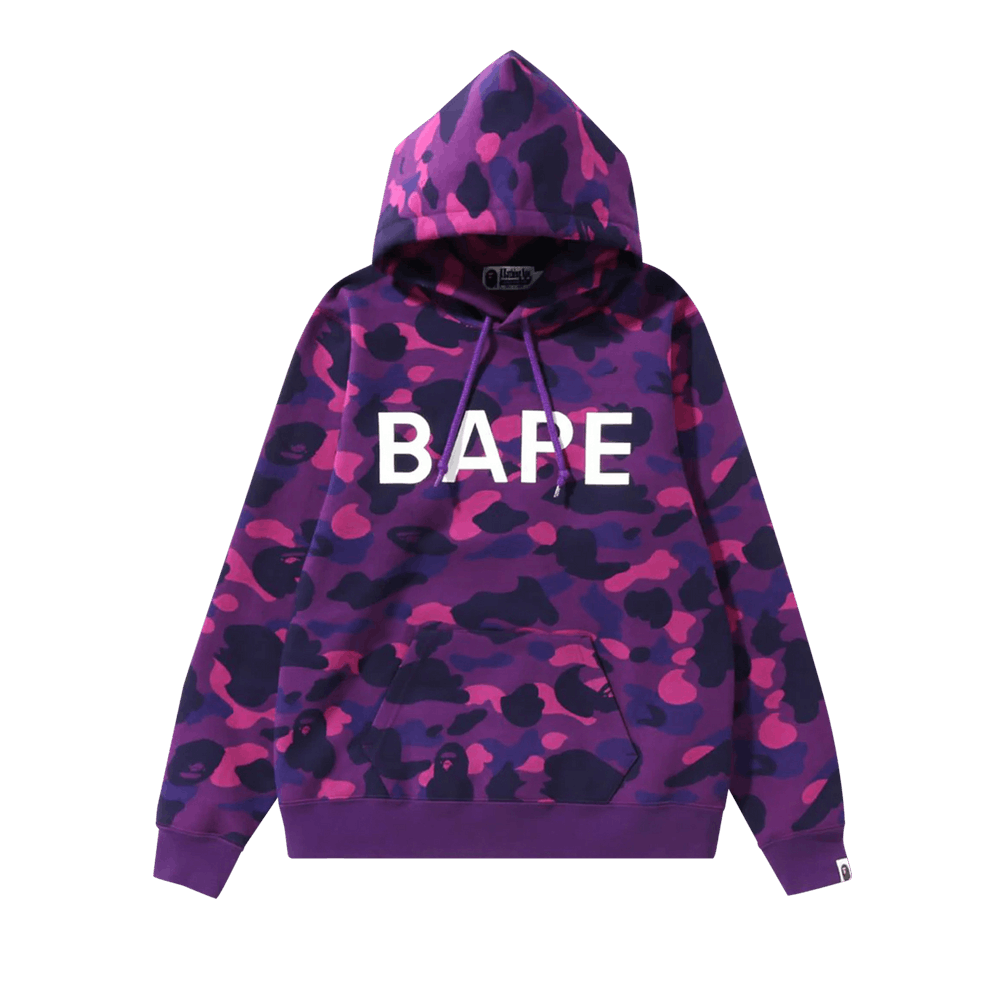 Buy BAPE Color Camo Pullover Hoodie Purple 1I30 214 007 PURPLE GOAT CA