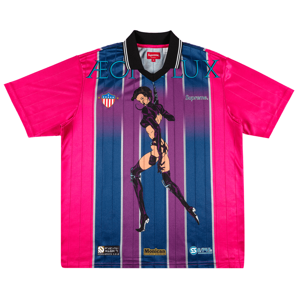 Buy Supreme Aeon Flux Soccer Jersey 'Pink' - SS22KN22 PINK