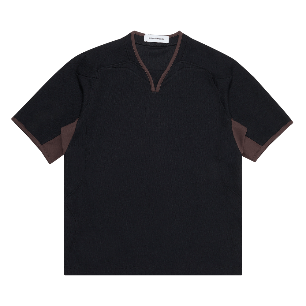 Buy Kiko Kostadinov Hebar Short-Sleeve T-Shirt 'Black/Java 
