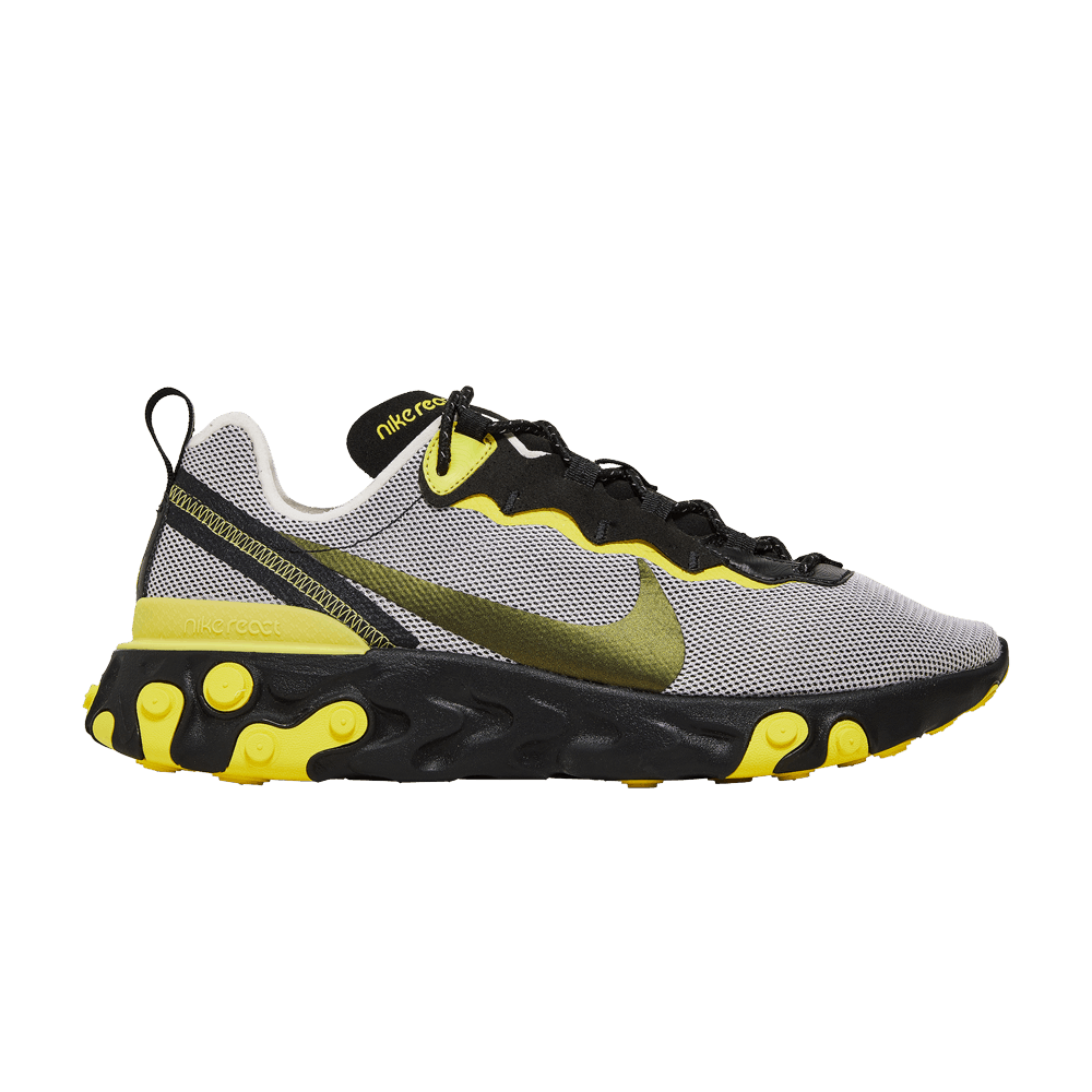Buy Nike React Element 55 'Dynamic Yellow' - CK1686 001 | GOAT