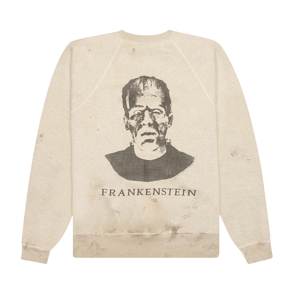 Buy Saint Michael x Frankenstein Sweatshirt 'Grey' - SM S22 0000 077 | GOAT