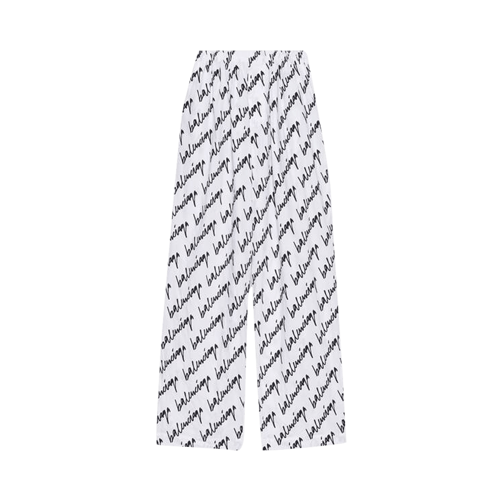 Buy Balenciaga Pajama Pants 'White/Black' - 681819 TLLJ4 9040 | GOAT