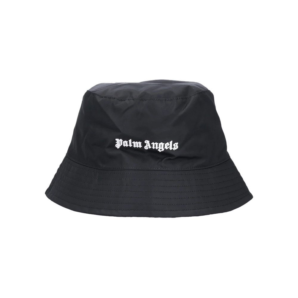 帽子 Palm Angels Classic Logo Bucket Hat Palm Angels Classic Logo Bucket Hat Black Men's - SS23 - US