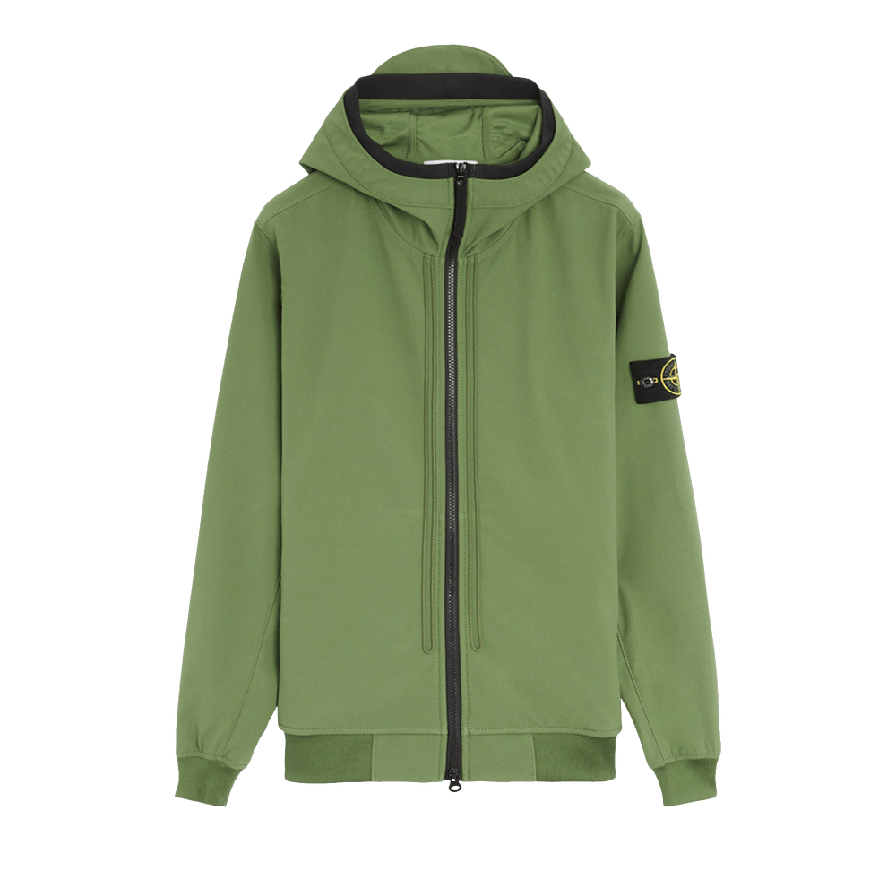 Stone island soft shop shell olive green