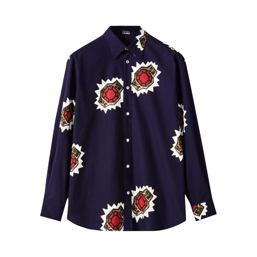 Buy Loewe Ring PrinT-Shirt 'Navy Blue' - H526Y05W51 5110 | GOAT