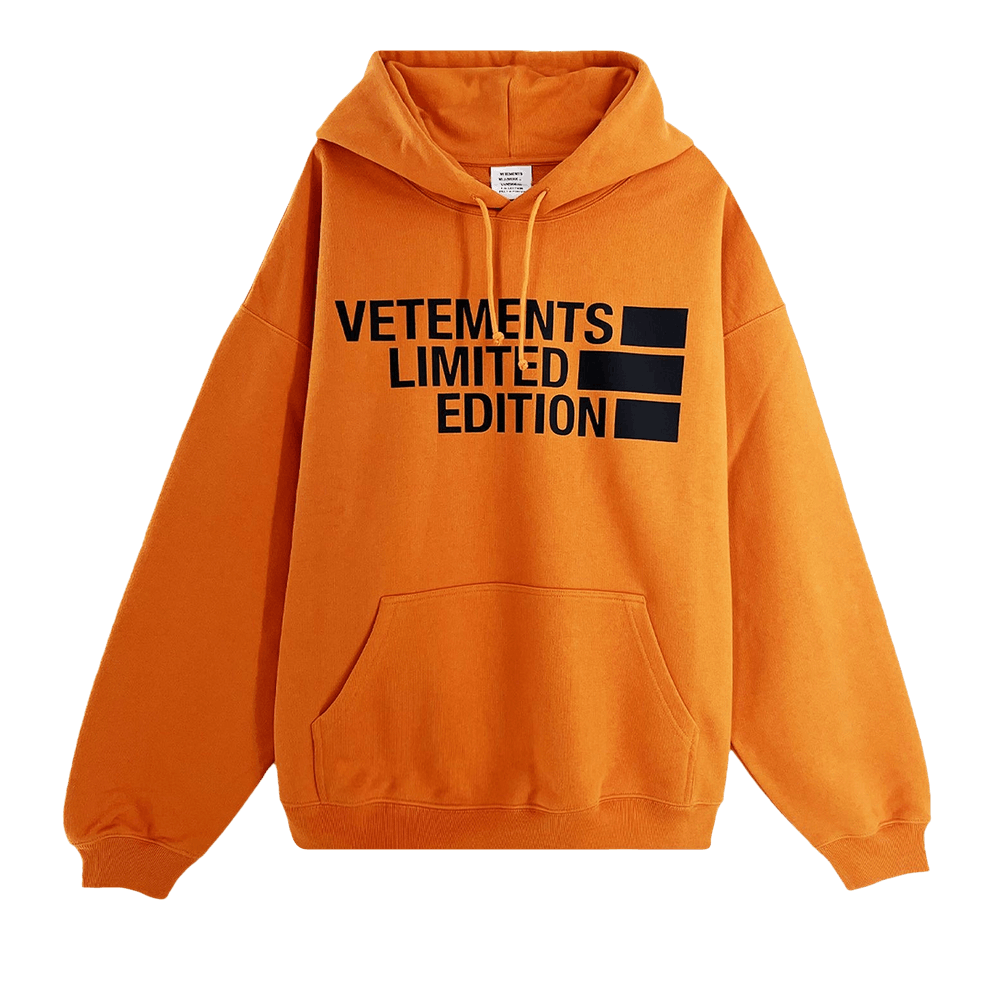 Vetements orange hoodie best sale