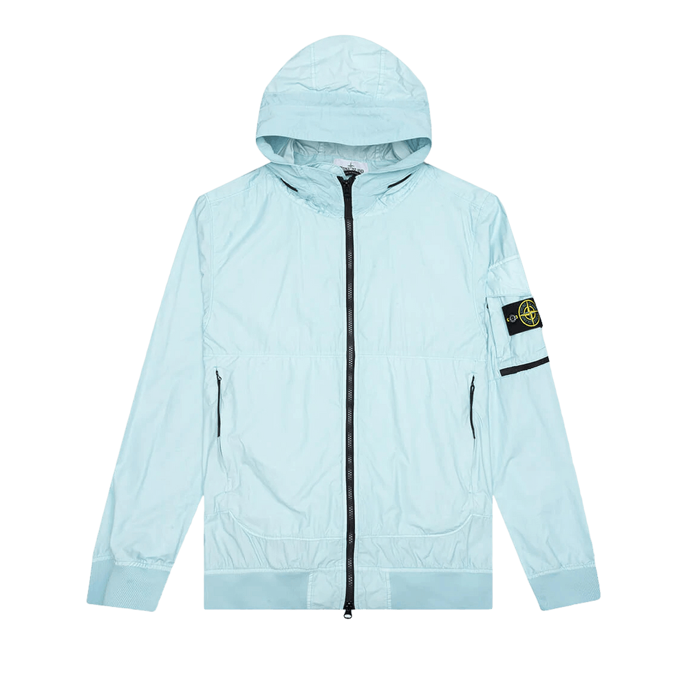 Buy Stone Island Hooded Blouson Aqua 761540632 V0044 GOAT CA